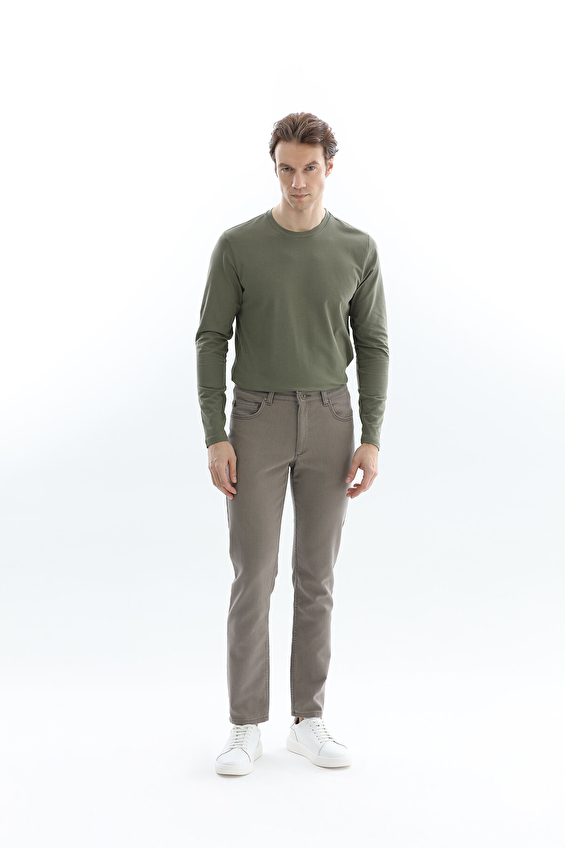 First Company Slim Fit Erkek Pantolon 2610201106 non Bej First Company Slim Fit Erkek Pantolon 2610201106 non Bej