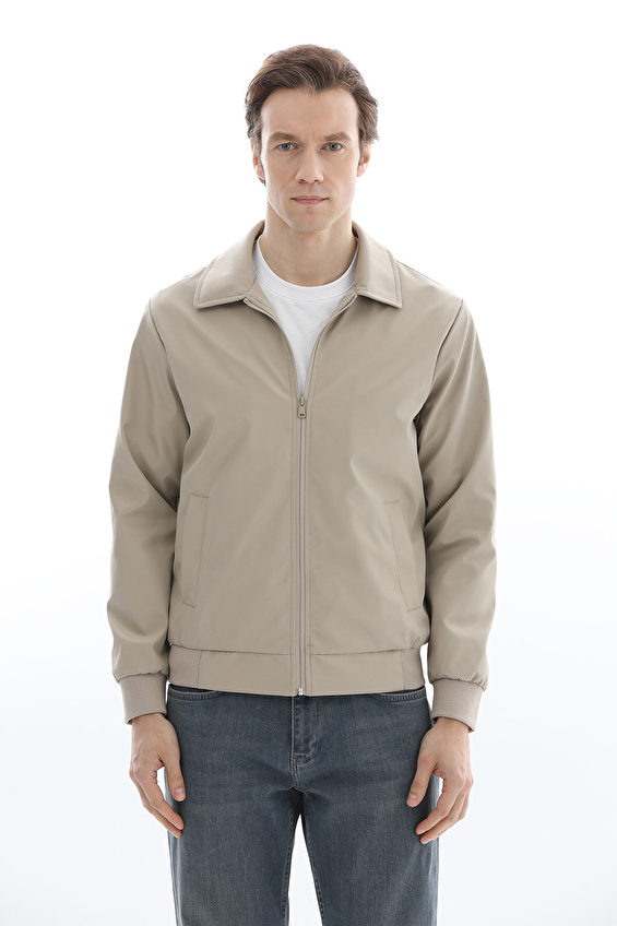 Finesuits Polo Yaka Regular Fit Erkek Mont 2610106006 Taş Finesuits Polo Yaka Regular Fit Erkek Mont 2610106006 Taş