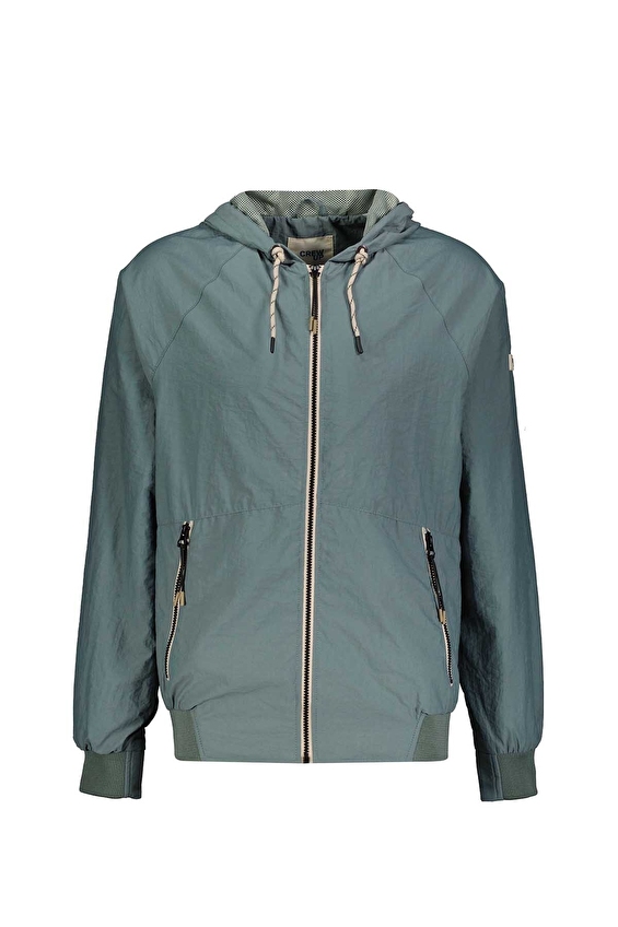 Crew Up Regular Fit Fermuarlı Kapüşonlu Erkek 2617104001 Mint Crew Up Regular Fit Fermuarlı Kapüşonlu Erkek 2617104001 Mint