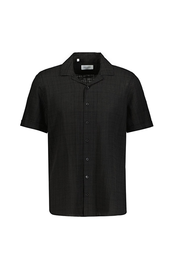 First Company Regular Fit Erkek Gömlek 2610103012 Siyah First Company Regular Fit Erkek Gömlek 2610103012 Siyah