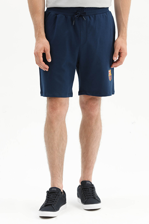 First Company Regular Fit Erkek Barcelona Şort 2610206105 Lacivert