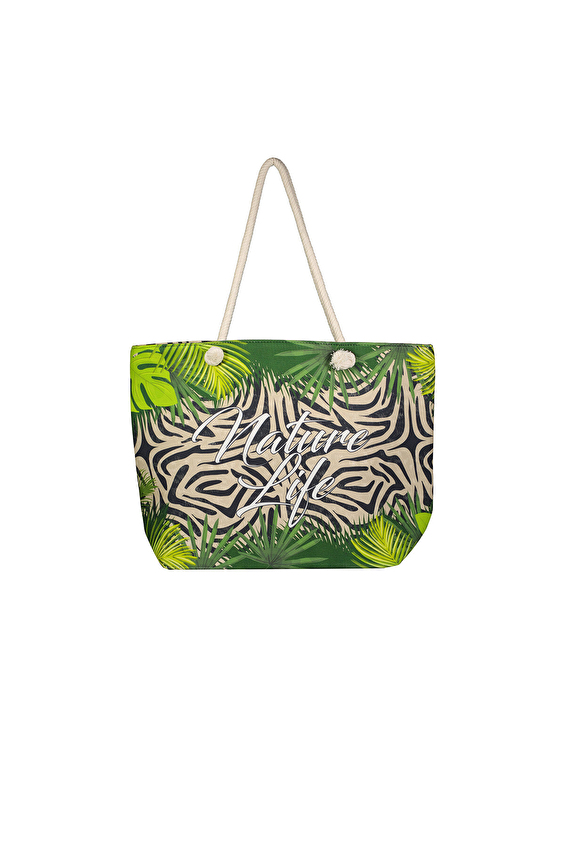 First Company Kadın Plaj Çantası 25YFC181PAN13 Renkli First Company Kadın Plaj Çantası 25YFC181PAN13 Renkli