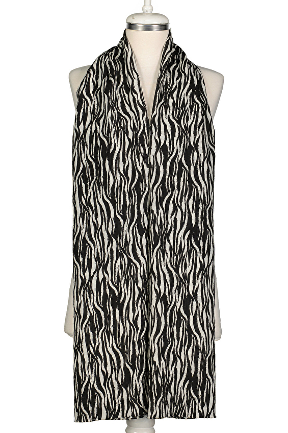 Shefame Kadın Şal ZEBRA Siyah/beyaz Shefame Kadın Şal ZEBRA Siyah/beyaz