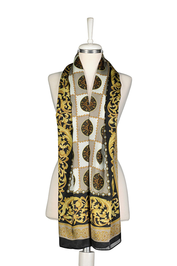 Shefame Kadın Şal VUAL ETNIK Gri Shefame Kadın Şal VUAL ETNIK Gri