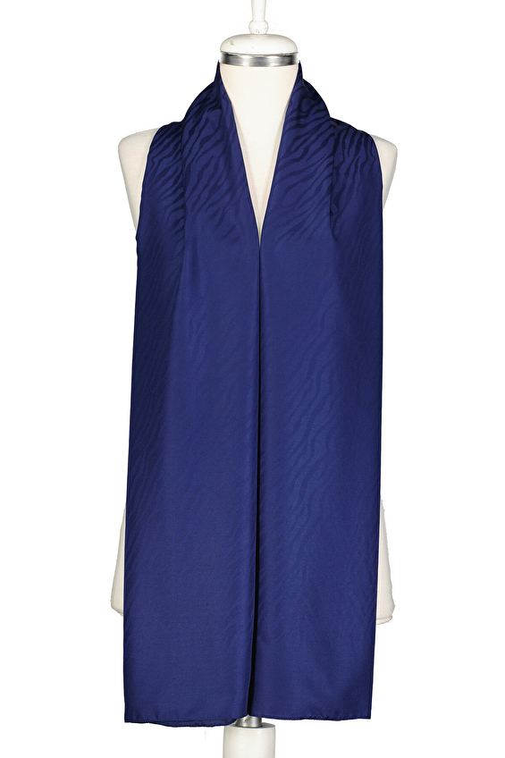 Shefame Kadın Şal JAKAR ZEBRA Lacivert Shefame Kadın Şal JAKAR ZEBRA Lacivert