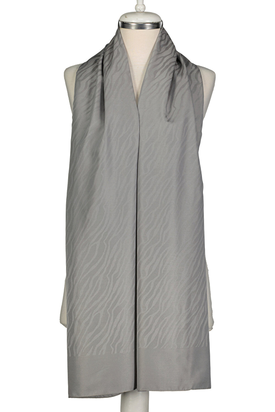 Shefame Kadın Şal JAKAR ZEBRA Koyu gri Shefame Kadın Şal JAKAR ZEBRA Koyu gri