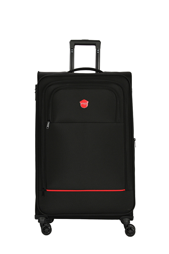 Travel Zone Kumaş Valiz 25TZ153038 70CM Siyah Travel Zone Kumaş Valiz 25TZ153038 70CM Siyah