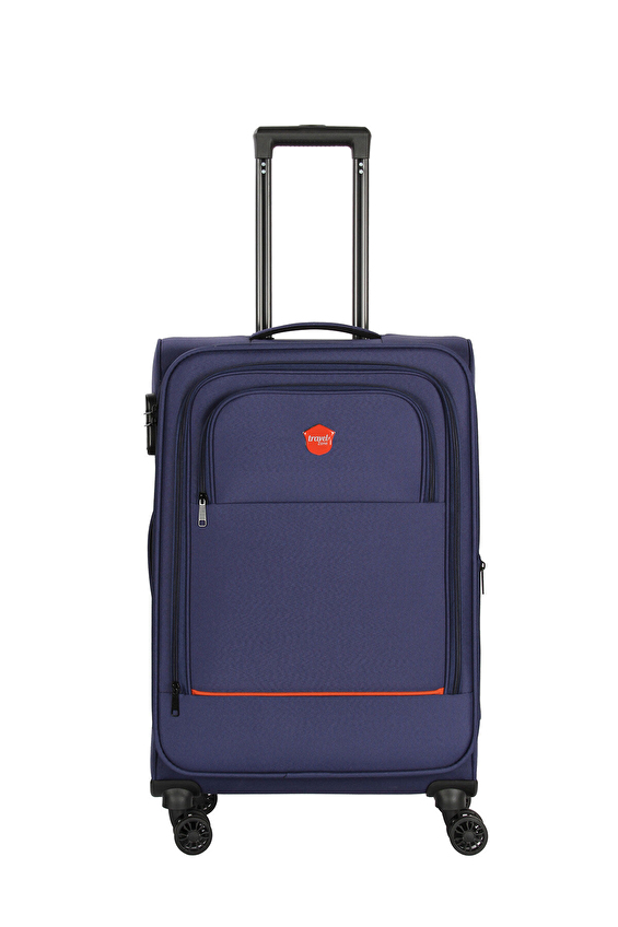 Travel Zone Kumaş Valiz 25TZ153038 60CM Lacivert Travel Zone Kumaş Valiz 25TZ153038 60CM Lacivert
