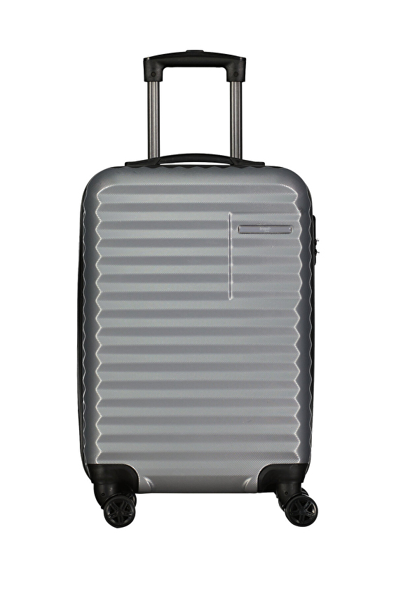 Travel Zone Sert Valiz 25TZ153111 50CM Gümüş Travel Zone Sert Valiz 25TZ153111 50CM Gümüş