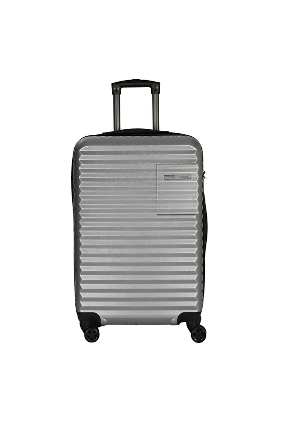 Travel Zone Sert Valiz 25TZ153111 60CM Gümüş Travel Zone Sert Valiz 25TZ153111 60CM Gümüş