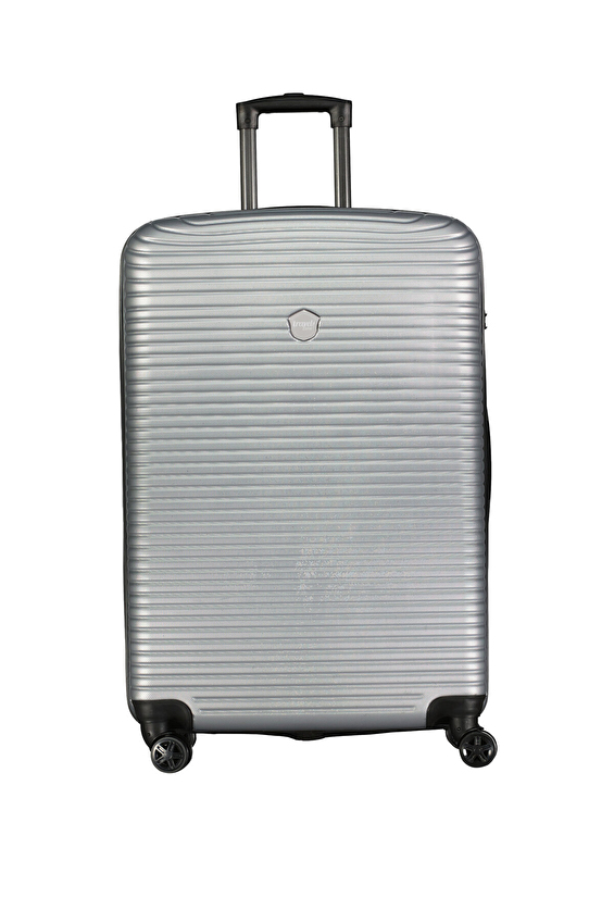 Travel Zone Sert Valiz 25TZ153125 70CM Gümüş Travel Zone Sert Valiz 25TZ153125 70CM Gümüş