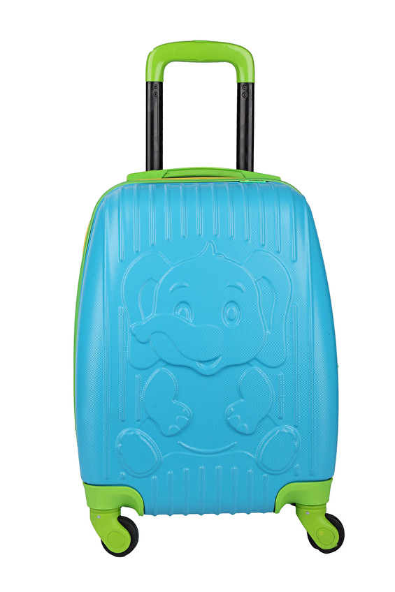 Funfair Sert Valiz Çift Taraflı Fermuarlı Kapama Çocuk Valizi 26FFFIL Mavı Funfair Sert Valiz Çift Taraflı Fermuarlı Kapama Çocuk Valizi 26FFFIL Mavı