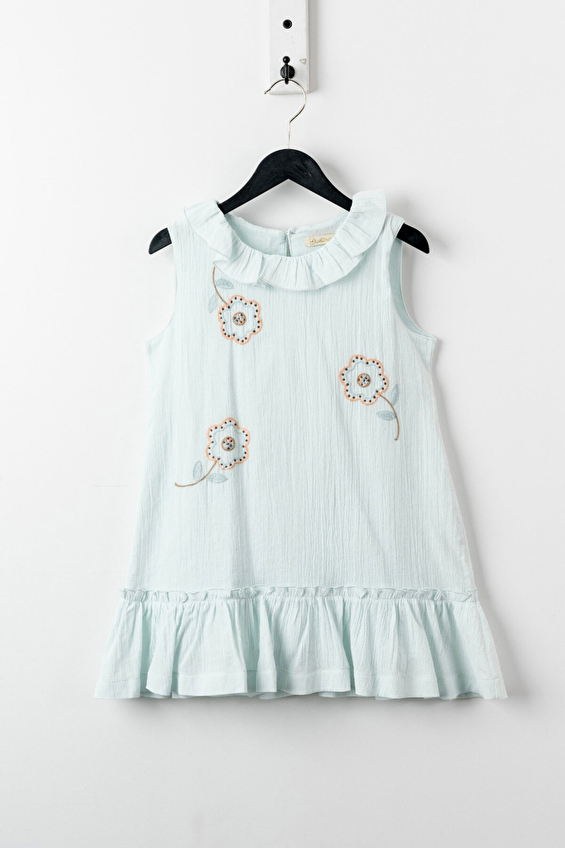 Moonstar Kız Çocuk Elbise 49118 Mint