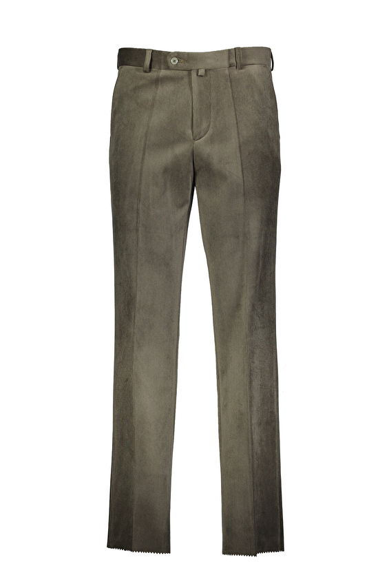 Finesuits Regular Fit Erkek Klasik Kadife Pantolon 2422105055 KDFYCR Haki Finesuits Regular Fit Erkek Klasik Kadife Pantolon 2422105055 KDFYCR Haki