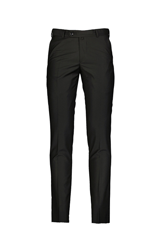 Finesuits Slim Fit Erkek Klasik Düz Pantolon 2422105052 BSC YCS Siyah Finesuits Slim Fit Erkek Klasik Düz Pantolon 2422105052 BSC YCS Siyah
