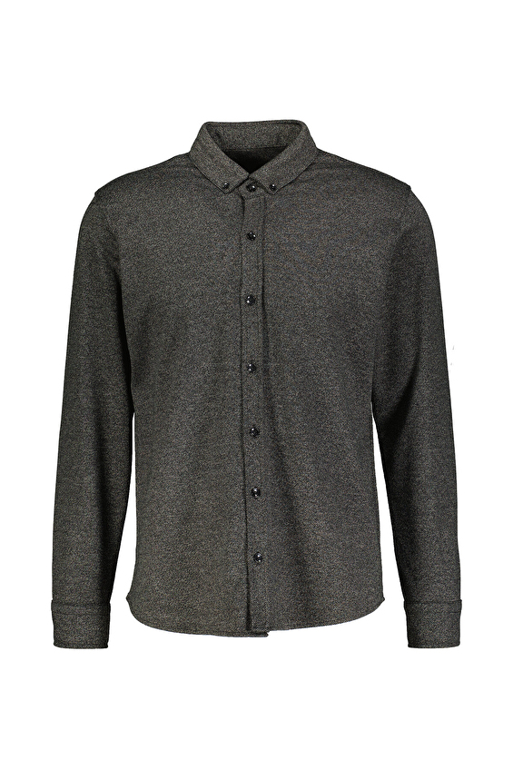 Finesuits Regular Fit Gömlek Yaka Erkek Jakar Gömlek 242209051 JKGMR Siyah Finesuits Regular Fit Gömlek Yaka Erkek Jakar Gömlek 242209051 JKGMR Siyah