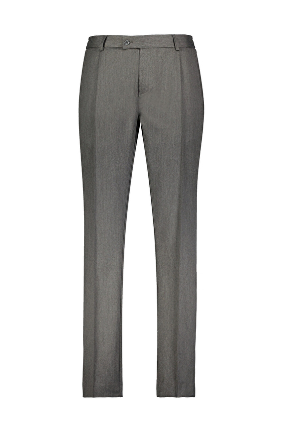 Finesuits Slim Fit Erkek Çimalı Pileli Klasik Pantolon 2512105006 PVYCS Gri Finesuits Slim Fit Erkek Çimalı Pileli Klasik Pantolon 2512105006 PVYCS Gri