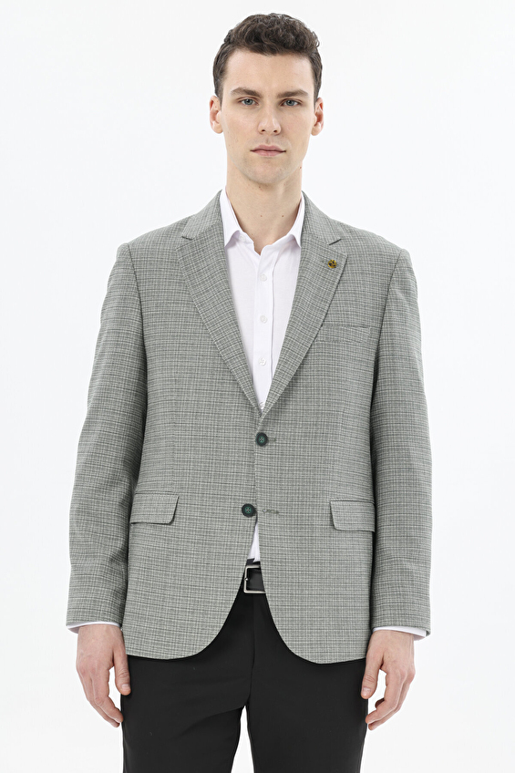 Finesuits Mono Yaka Modern Fit 4 Drop Erkek Ceket 2512102009 DSTY4M Yeşil Finesuits Mono Yaka Modern Fit 4 Drop Erkek Ceket 2512102009 DSTY4M Yeşil