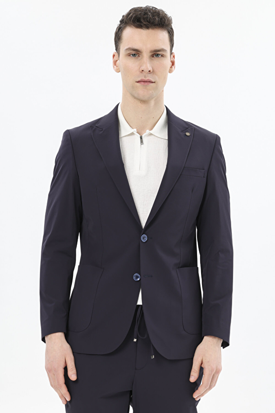 Finesuits Modern Fit Sivri Yaka 6 Drop Erkek Mix&Match Ceket 2512102011 CKT MXTNCY6M Lacivert Finesuits Modern Fit Sivri Yaka 6 Drop Erkek Mix&Match Ceket 2512102011 CKT MXTNCY6M Lacivert