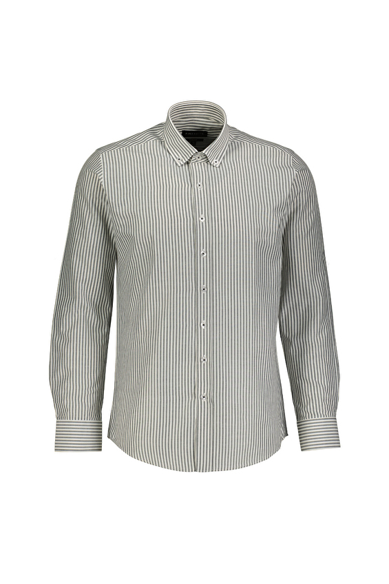 Finesuits Slim Fit Uzun Kol Düğmeli Yaka Erkek Desenli Gömlek 2512103110 DSDYS Siyah Finesuits Slim Fit Uzun Kol Düğmeli Yaka Erkek Desenli Gömlek 2512103110 DSDYS Siyah