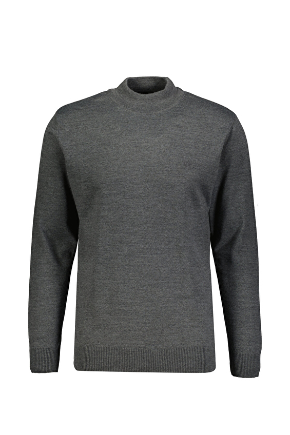 Finesuits Regular Fit Yün Karışımlı Yarım Balıkçı Yaka Erkek Düz Yünlü Düz Yünlü Kazak 2522201002 DZYBR Gri melanj Finesuits Regular Fit Yün Karışımlı Yarım Balıkçı Yaka Erkek Düz Yünlü Düz Yünlü Kazak 2522201002 DZYBR Gri melanj