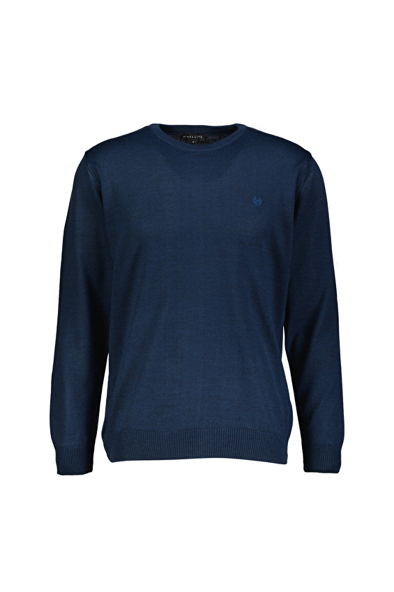 Finesuits Regular Fit Bisiklet Yaka Yün Karışımlı Erkek Düz Yünlü Düz Yünlü Kazak 2522201003 DZOYR Indıgo Finesuits Regular Fit Bisiklet Yaka Yün Karışımlı Erkek Düz Yünlü Düz Yünlü Kazak 2522201003 DZOYR Indıgo