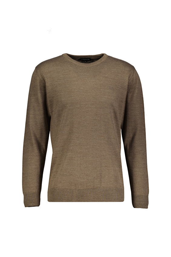 Finesuits Regular Fit Bisiklet Yaka Yün Karışımlı Erkek Düz Yünlü Düz Yünlü Kazak 2522201003 DZOYR Vizon Finesuits Regular Fit Bisiklet Yaka Yün Karışımlı Erkek Düz Yünlü Düz Yünlü Kazak 2522201003 DZOYR Vizon