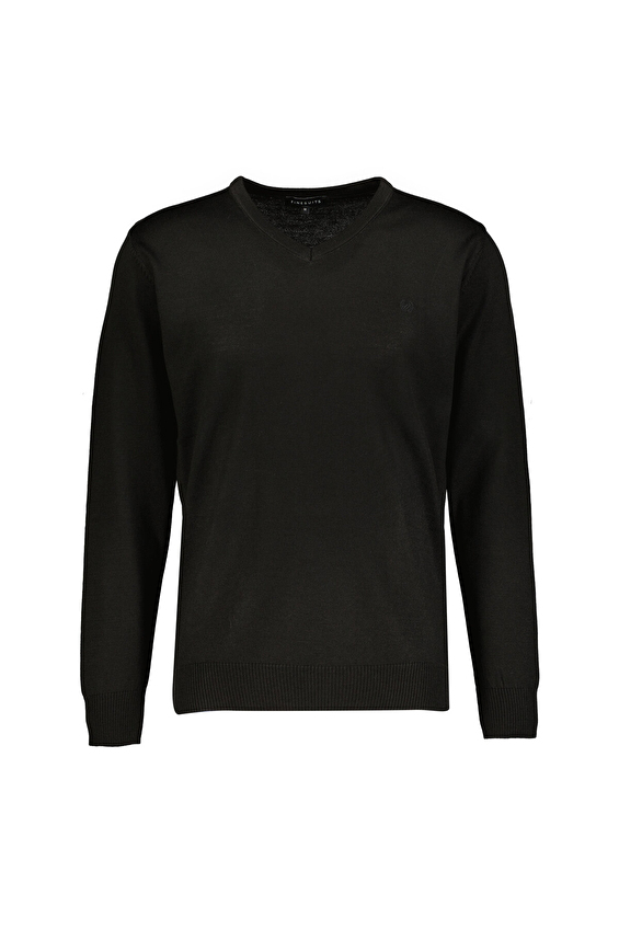 Finesuits Regular Fit V Yaka Yün Karışımlı Erkek Düz Yünlü Düz Yünlü Kazak 2522201004 DZVYR Siyah Finesuits Regular Fit V Yaka Yün Karışımlı Erkek Düz Yünlü Düz Yünlü Kazak 2522201004 DZVYR Siyah