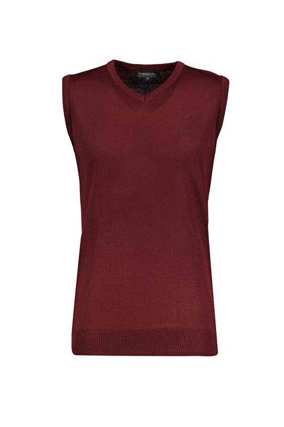 Finesuits Regular Fit V Yaka Yün Karışımlı Erkek Düz Yünlü Düz Yünlü Kazak 2522201005 DZSVTR Bordo Finesuits Regular Fit V Yaka Yün Karışımlı Erkek Düz Yünlü Düz Yünlü Kazak 2522201005 DZSVTR Bordo