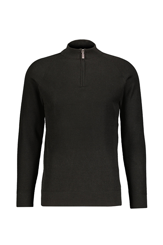 Finesuits Regular Fit Fermuarlı Çeyrek Balıkçı Yaka Yün Karışımlı Erkek Düz Yünlü Desenli Yünlü Kazak 2522201023 CBFR Siyah Finesuits Regular Fit Fermuarlı Çeyrek Balıkçı Yaka Yün Karışımlı Erkek Düz Yünlü Desenli Yünlü Kazak 2522201023 CBFR Siyah