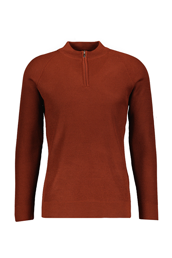 Finesuits Regular Fit Fermuarlı Çeyrek Balıkçı Yaka Yün Karışımlı Erkek Düz Yünlü Desenli Yünlü Kazak 2522201023 CBFR Kiremit Finesuits Regular Fit Fermuarlı Çeyrek Balıkçı Yaka Yün Karışımlı Erkek Düz Yünlü Desenli Yünlü Kazak 2522201023 CBFR Kiremit