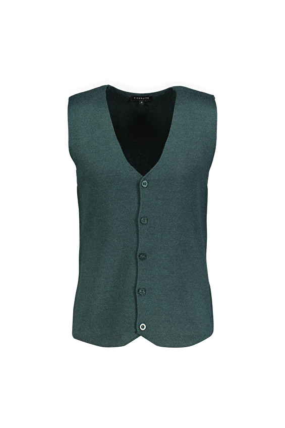 Finesuits Regular Fit Yün Karışımlı Erkek Düz Yünlü Desenli Yünlü Yelek 2522201025 YLKR Yeşil Finesuits Regular Fit Yün Karışımlı Erkek Düz Yünlü Desenli Yünlü Yelek 2522201025 YLKR Yeşil