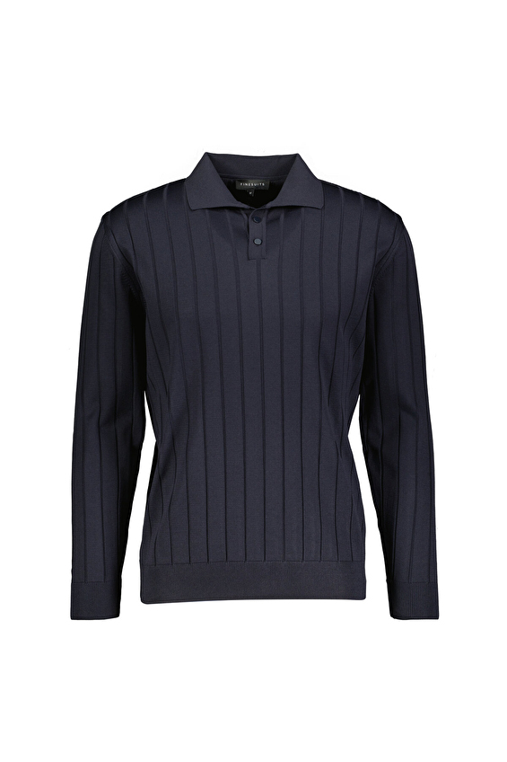 Finesuits Polo Yaka Regular Fit Erkek Kazak 2522201051 POLPYR Lacivert Finesuits Polo Yaka Regular Fit Erkek Kazak 2522201051 POLPYR Lacivert