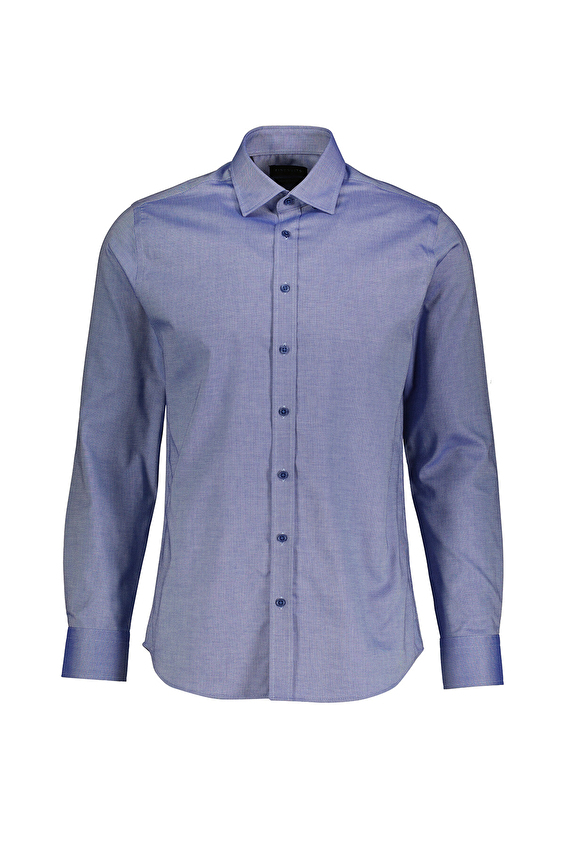 Finesuits Slim Fit Uzun Kol Biritli Yaka Erkek Non Iron Oxford Pamuk Gömlek 2512103109 NONS Lacivert Finesuits Slim Fit Uzun Kol Biritli Yaka Erkek Non Iron Oxford Pamuk Gömlek 2512103109 NONS Lacivert