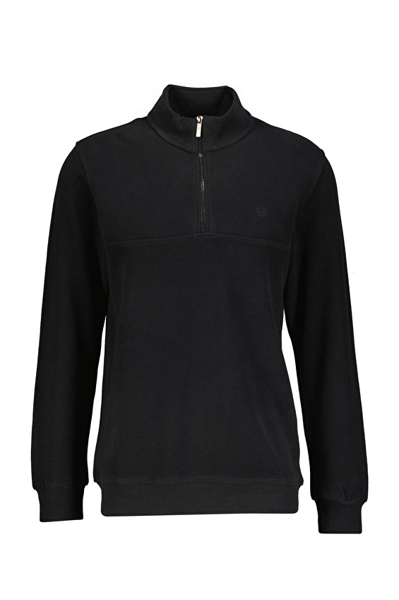 Finesuits Regular Fit Fermuarlı Dik Yaka Erkek Kadife Sweatshirt 252209003 KDFHYFR Siyah Finesuits Regular Fit Fermuarlı Dik Yaka Erkek Kadife Sweatshirt 252209003 KDFHYFR Siyah