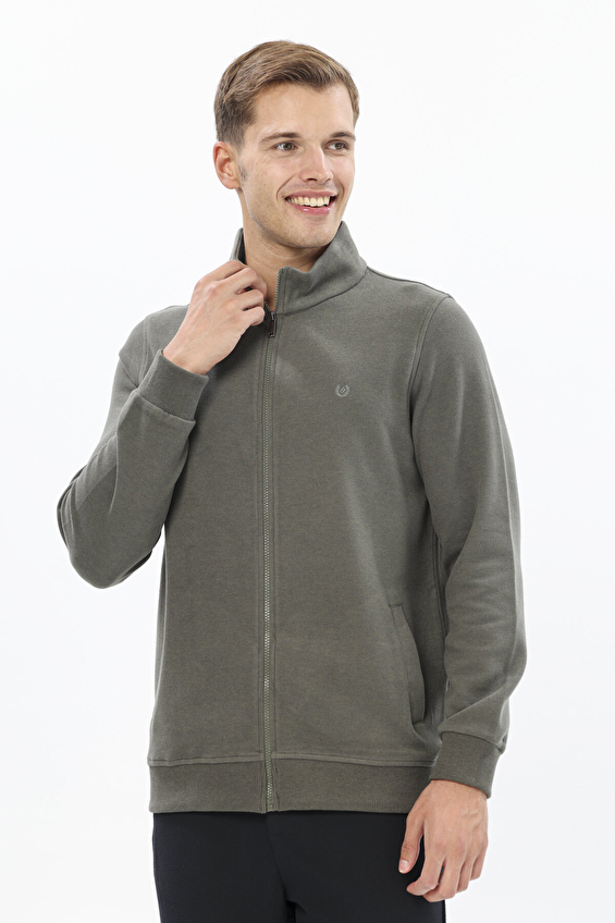 Finesuits Dik Yaka Regular Fit Fermuarlı Erkek Kadife Hırka 252209004 KDFHYR Haki Finesuits Dik Yaka Regular Fit Fermuarlı Erkek Kadife Hırka 252209004 KDFHYR Haki