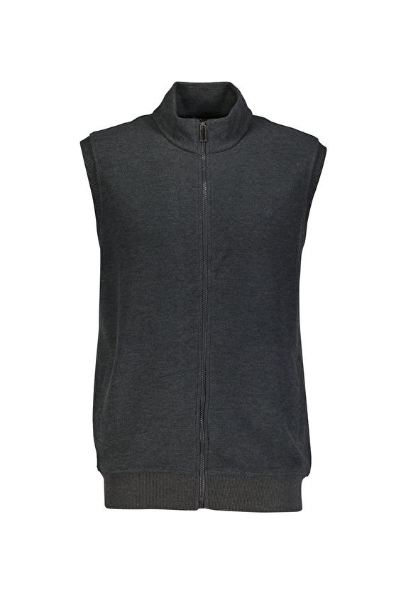 Finesuits Regular Fit Fermuarlı Erkek Kadife Yelek 252209005 KDFYLKR Antrasit Finesuits Regular Fit Fermuarlı Erkek Kadife Yelek 252209005 KDFYLKR Antrasit