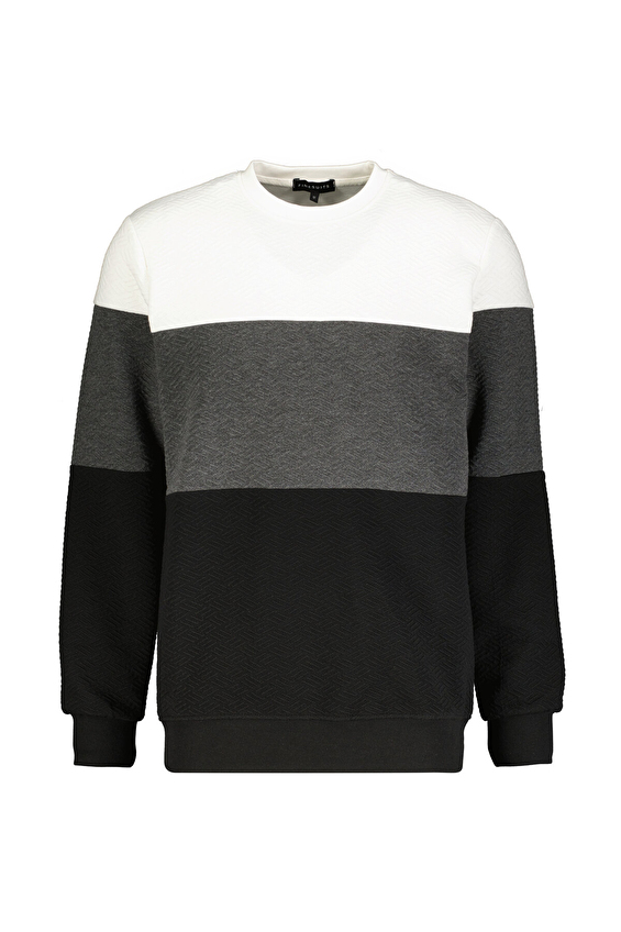 Finesuits Regular Fit Bisiklet Yaka Erkek Kapitone Sweatshirt 252209006 KAPOYR Siyah Finesuits Regular Fit Bisiklet Yaka Erkek Kapitone Sweatshirt 252209006 KAPOYR Siyah