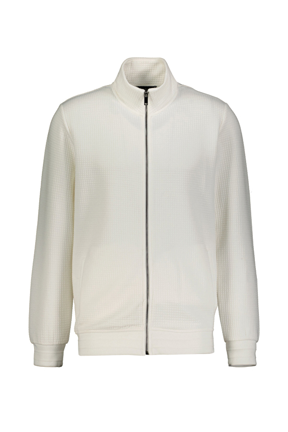 Finesuits Dik Yaka Regular Fit Fermuarlı Erkek Kapitone Hırka 252209013 KAPHYFR Ekru Finesuits Dik Yaka Regular Fit Fermuarlı Erkek Kapitone Hırka 252209013 KAPHYFR Ekru