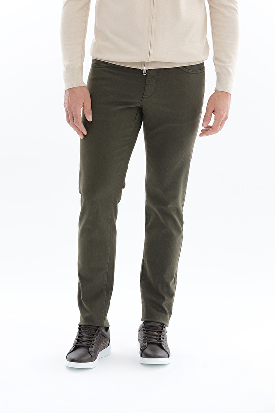 Finesuits Regular Fit Erkek Non Denim Spor Pantolon 2522203008 NND5CR Haki Finesuits Regular Fit Erkek Non Denim Spor Pantolon 2522203008 NND5CR Haki