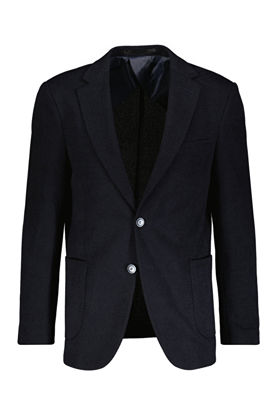 Finesuits Mono Yaka Regular Fit 6 Drop Erkek Ceket 2522102052 MYR Lacivert Finesuits Mono Yaka Regular Fit 6 Drop Erkek Ceket 2522102052 MYR Lacivert