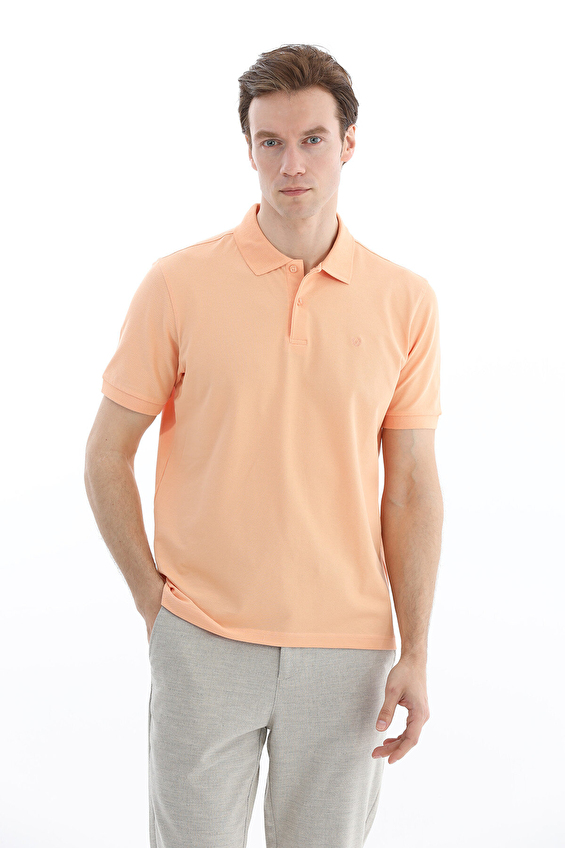 Finesuits Polo Yaka Regular Fit Erkek Tişört 2612202001 Somon Finesuits Polo Yaka Regular Fit Erkek Tişört 2612202001 Somon