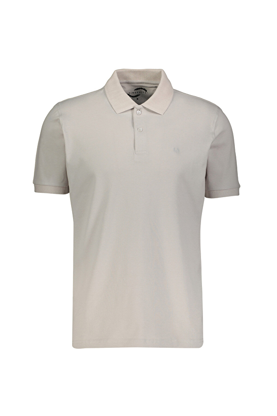 Finesuits Polo Yaka Regular Fit Erkek Tişört 2612202001 B Gri Finesuits Polo Yaka Regular Fit Erkek Tişört 2612202001 B Gri