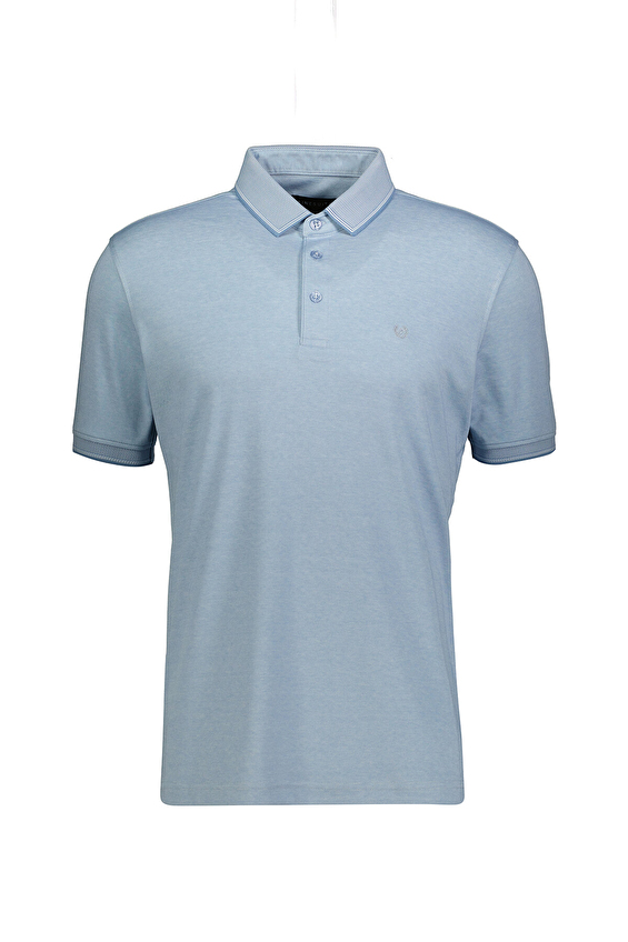 Finesuits Polo Yaka Regular Fit Erkek Tişört 2612202003 Açık mavi Finesuits Polo Yaka Regular Fit Erkek Tişört 2612202003 Açık mavi