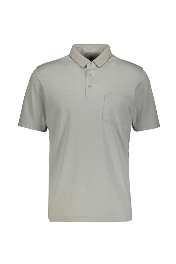 Finesuits Polo Yaka Regular Fit Erkek Tişört 2612202004 B Gri/beyaz Finesuits Polo Yaka Regular Fit Erkek Tişört 2612202004 B Gri/beyaz