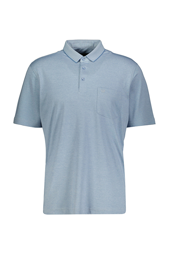 Finesuits Polo Yaka Regular Fit Erkek Tişört 2612202004 B Açık mavi Finesuits Polo Yaka Regular Fit Erkek Tişört 2612202004 B Açık mavi