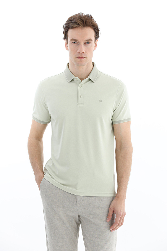 Finesuits Polo Yaka Regular Fit Erkek Tişört 2612202005 Mint Finesuits Polo Yaka Regular Fit Erkek Tişört 2612202005 Mint