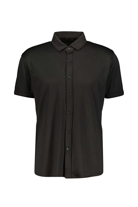 Finesuits Regular Fit Gömlek Yaka Erkek Gömlek 2612202007 Siyah Finesuits Regular Fit Gömlek Yaka Erkek Gömlek 2612202007 Siyah