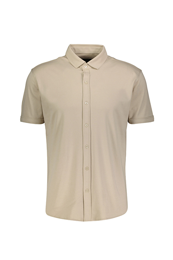 Finesuits Regular Fit Gömlek Yaka Erkek Gömlek 2612202007 Açık bej Finesuits Regular Fit Gömlek Yaka Erkek Gömlek 2612202007 Açık bej