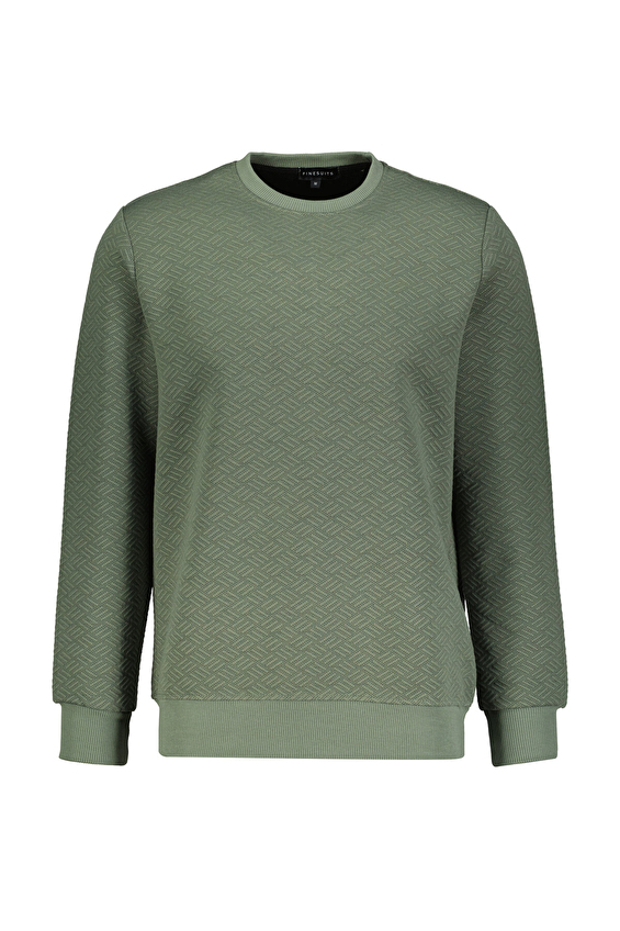 Finesuits Regular Fit Bisiklet Yaka Erkek Kapitone Sweatshirt 252209021 KAPOYR Yeşil Finesuits Regular Fit Bisiklet Yaka Erkek Kapitone Sweatshirt 252209021 KAPOYR Yeşil